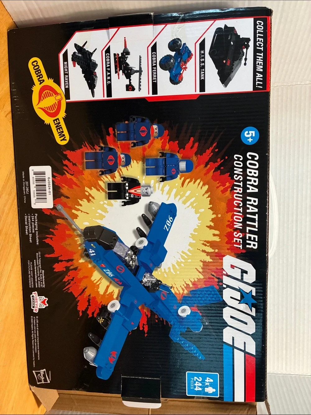 G.I. Joe Cobra Rattler Construction Set